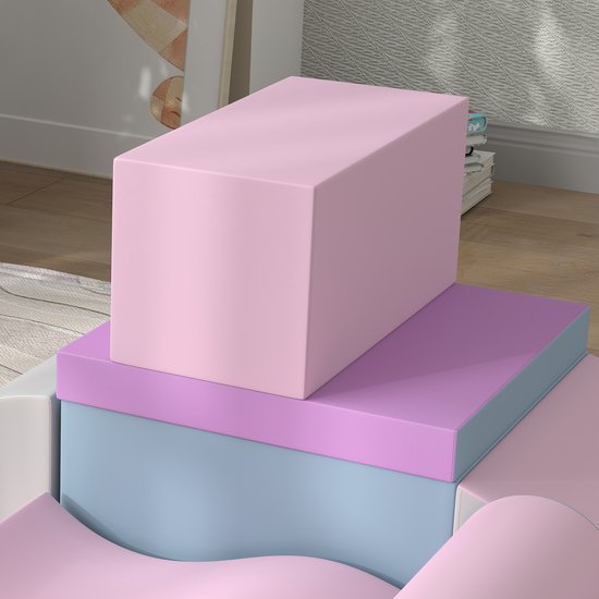 Schuimbouwstenen voor kinderen - Foamblokken Set van 7 stuks