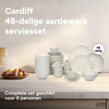 Luzzo® Serviesset met - delig - Wit