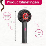 Pro Scalp Massager met Massage Olie Applicator - USB Oplaadbaar - 3 Massage­standen - Massage Apparaat - Haarborstel