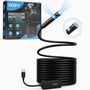 Vesfy Inspectiecamera Met App en Dubbele Camera - Verlichting - 5 Meter - 1920P HD - Android-IOS - IP67 Waterdicht - Endoscoop