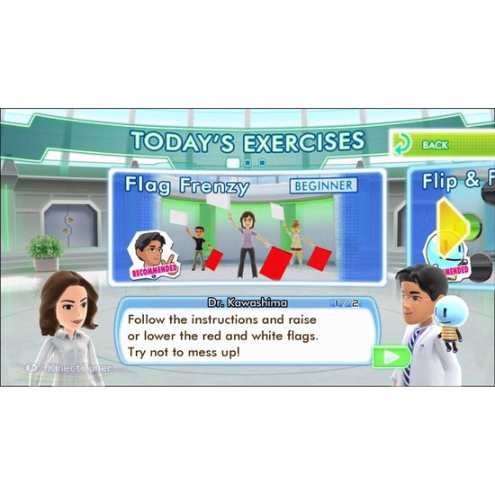Namco Bandai Games Dr. Kawashima's: Body and Brain Connection, Xbox 360