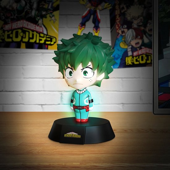 My Hero Academia - Izuku Midoriya Icon Light - Tafellamp - Nachtlamp