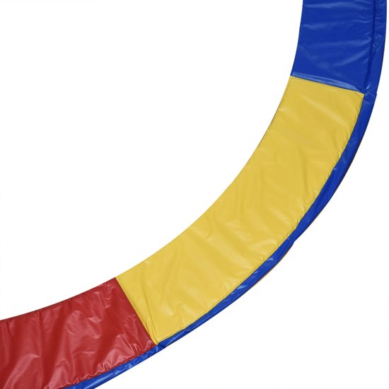 4goodz Trampoline rand Vervangings-Beschermrand 244 cm - Bont gekleurd