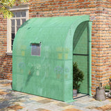 Kweekkas Foliekas 100x200x215 cm - Tomatenkas - Groen