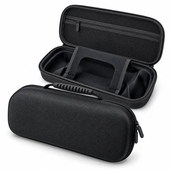 Beschermhoes Geschikt voor PS5 - PlayStation 5 – Hardcase Opbergtas – EVA Beschermcase met Accessoirevak – Draagtas voor Console & Kabels – Zwart