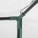 Kweekkas Foliekas met Venster, PVC Kweekkas 120x60x60 cm,