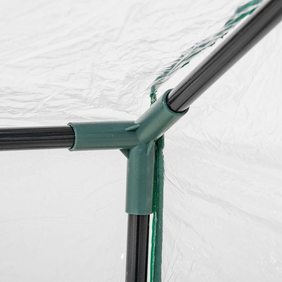 Kweekkas Foliekas met Venster, PVC Kweekkas 120x60x60 cm,