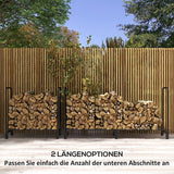 4goodz Houtopslag 200 cm - Waterafstotende 600D Oxford Hoes