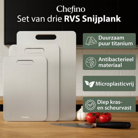 Titanium Snijplanken - Titanium Snijplank - & - Snijplanken &