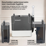 Tapijtreiniger PRO - Vlekkenreiniger - Stoomreiniger Stofzuiger - Bank Reiniger Machine - Zetelreiniger met Opzuig - Textielreiniger - Matras reiniger - Dieptereiniging met 100°C Stoom - 3 Opzetstukken - 2000W