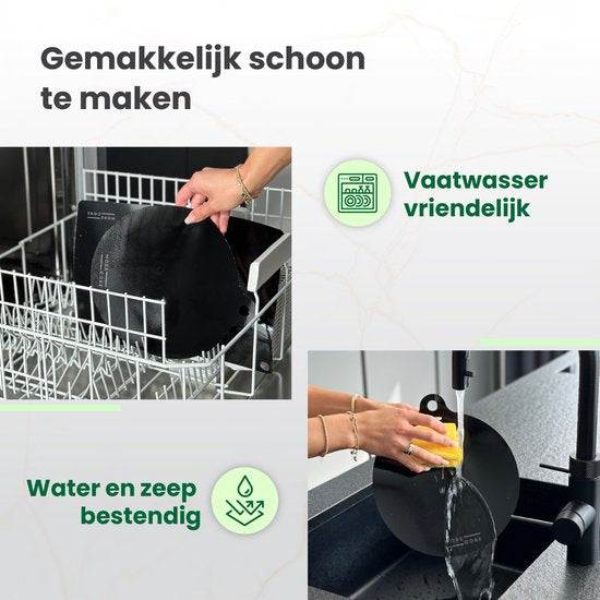 MoreCore Inductie Beschermer - Inductie Mat - Inductie Afdekplaat - Onderzetters Pannen - stuks