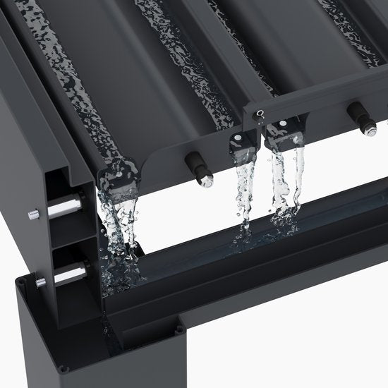 Paragon Outdoor Aluminium Paviljoen Grand Tuscan Lamellendak- 3x4 meter