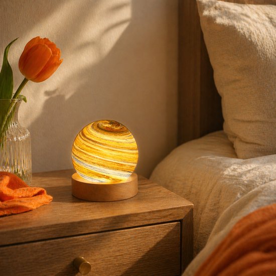Nachtlamp - Lamp - 8 - 3D geprint