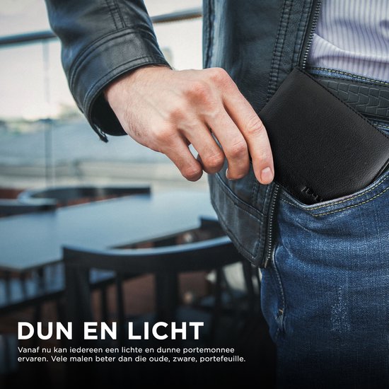 JB-Luxo Pasjeshouder - Uitschuifbaar - RFID Anti-Skim - Pasjes - en Aluminium