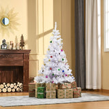 Witte Kunstkerstboom Kant-en-Klaar met decoratie - Wit