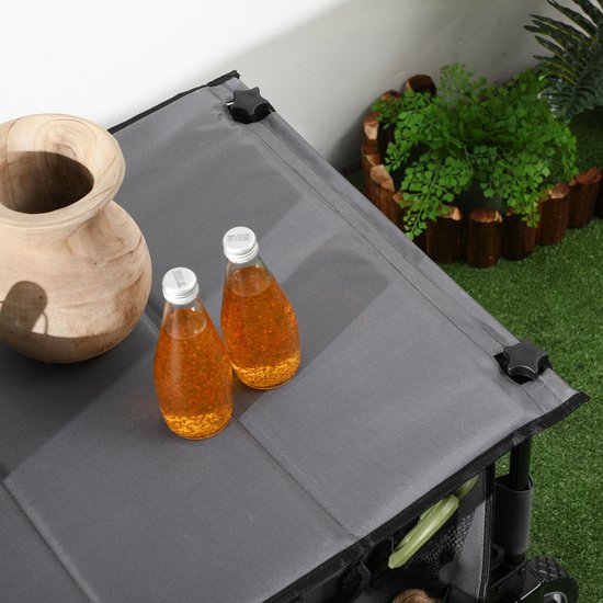 4goodz Strandwagen opvouwbaar met Tafel Afdekking - 5 zakken