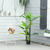 4goodz Decoratieve Kunstplant Bananenboom 150 cm