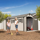 Lifetime - LG60213 - Tuinhuis - Tuinschuur - 244 x 244 x 535 cm