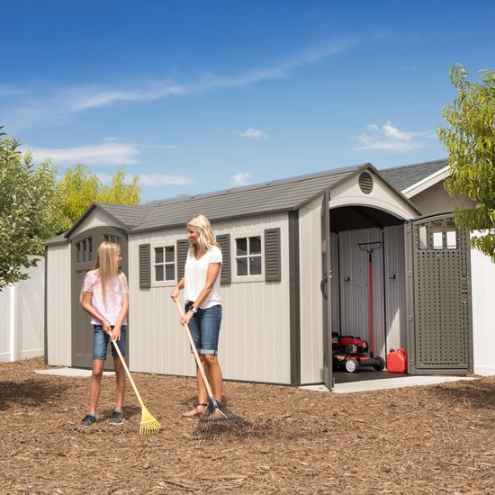 Lifetime - LG60213 - Tuinhuis - Tuinschuur - 244 x 244 x 535 cm