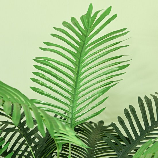Kunstplant Kunstpalm 160 cm met 36 Takken - nepplant