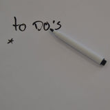 Whiteboard Folie XL Elektrostatisch (300 x 60 cm) - Whiteboard - Beschrijfbare Muurfolie - Elektrostatische Whiteboardfolie - Schoolbord Folie - Memobord Folie - Elektrostatische Folie