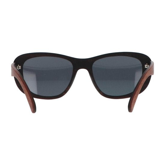 5one® Siena - houten dames zonnebril met grijze lens