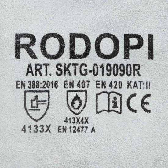 Rodopi® Lashandschoenen - 1 paar - Rundsplitleer - maat 10 XL