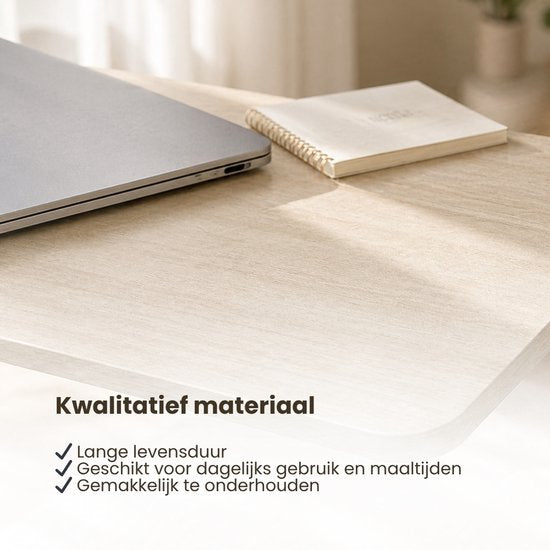 Laptoptafel op Wielen - In Hoogte Verstelbaar