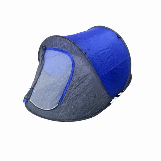 Hanse® Pop-up tent Blauw voor 2 personen kampeertent trekking festival