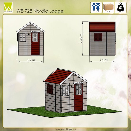 Wendi Toys - Speelhuis - WTM18