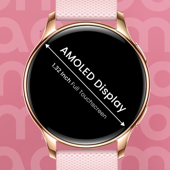 Maoo Ventura - Premium AMOLED Smartwatch Dames