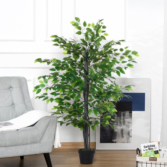 4goodz Kunstplant Banyanboom Ficus Benghalensis 145cm