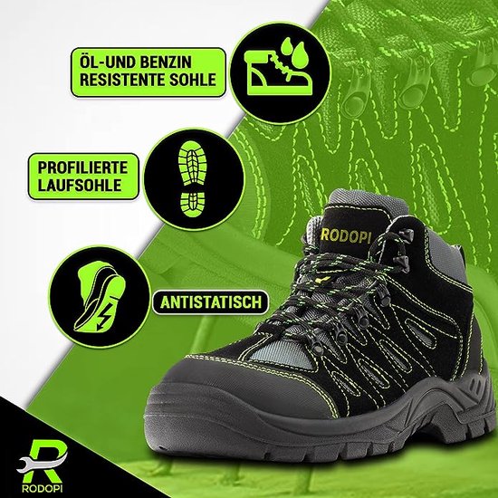 Rodopi® AIRGEE Force S3 Veiligheidsschoenen - Werkschoenen