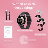 Maoo Ventura - Premium AMOLED Smartwatch Dames