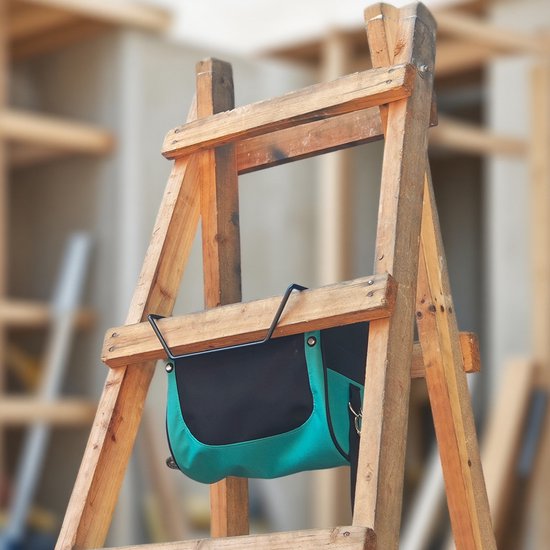 Gereedschapstas voor Ladder – Stevige Laddertas met Meerdere Vakken – Universele Opbergtas voor Klussen, Onderhoud & Montage – Duurzaam en Praktisch Ontwerp