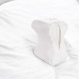 Kniekussen voor in Bed - Wit - Orthopedisch Kniekussen - Beenkussen - Zijslaapkussen - Zijslaap Kussen Voor In Bed - Heupklachten