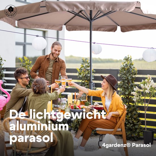 4gardenz® Parasol Kantelbaar