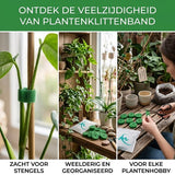 24ME® - 10M Plant Klittenband - Bindmaterialen - Incl. Bewaar Etui - Binnen- en Buiten Gebruik - Binddraad voor Planten
