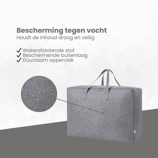 Opbergzak XXL Dekbed - 70 50 30 - Opbergtas voor Dekbed en Kleding - Kledingzak XXL