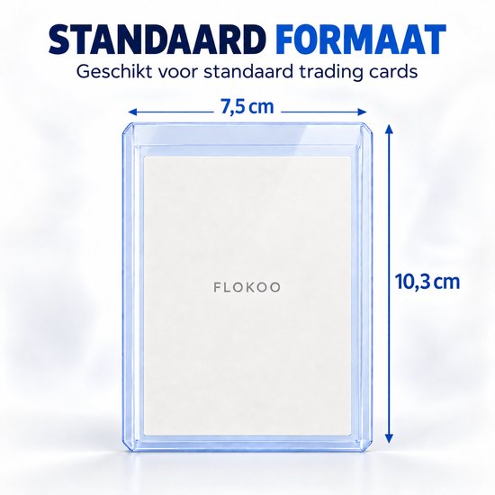 Toploaders Trading Cards – 240 Stuks – Transparante Hardcase Kaarthouders – 7,5 x 10,3 cm – Beschermhoes voor Verzamelkaarten, TCG & Sportkaarten