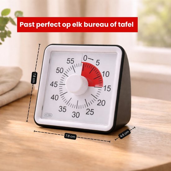 Leerklok voor Kinderen - Timer voor Kinderen - Timer Klok - Klok - Klok