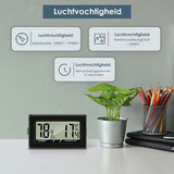Mini Thermometer met Hygrometer - Incl - Hygrometer binnen - Thermometer binnen