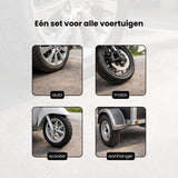 Bandenreparatieset Auto & Motor – Tubeless Banden Reparatie Kit – Complete Set met Pluggen, Gereedschap & Opbergtas – Noodreparatie Autoband