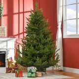 Kunstkerstboom met realistische uitstraling - 180 cm - Ø136 cm