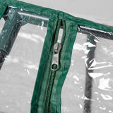 Kweekkas Foliekas met Venster, PVC Kweekkas 120x60x60 cm,