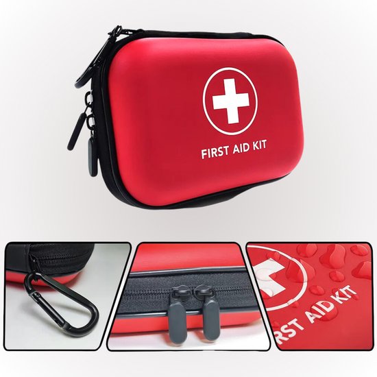 104-Delige EHBO Kit - Noodpakket - EHBO voor Auto, Thuis, en - Kit met en - en