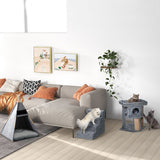 4goodz Huisdiertrede 4-traps Hondentrap - Afneembare Bekleding