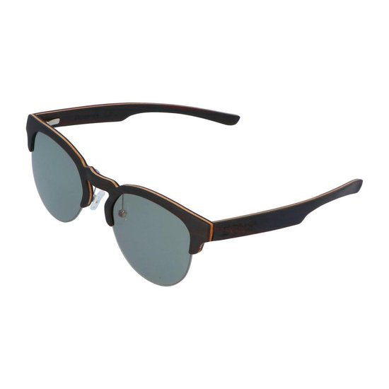 5one® meester Sports G15 - Ebony houten zonnebril - sportief model