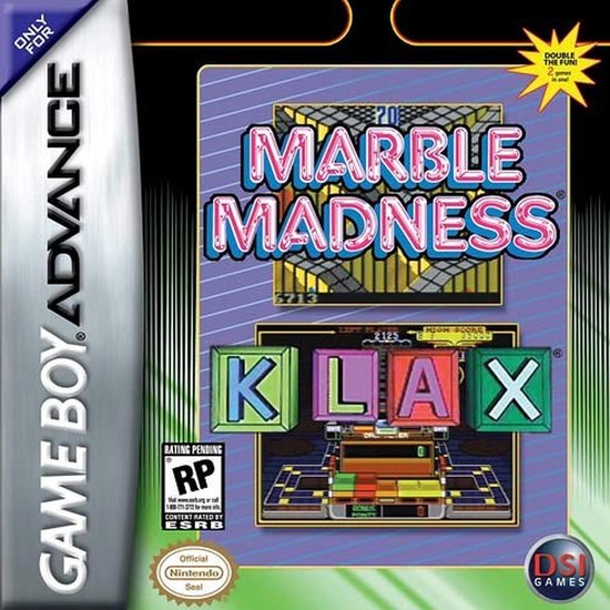 2-Pack Klax & Marble Madness