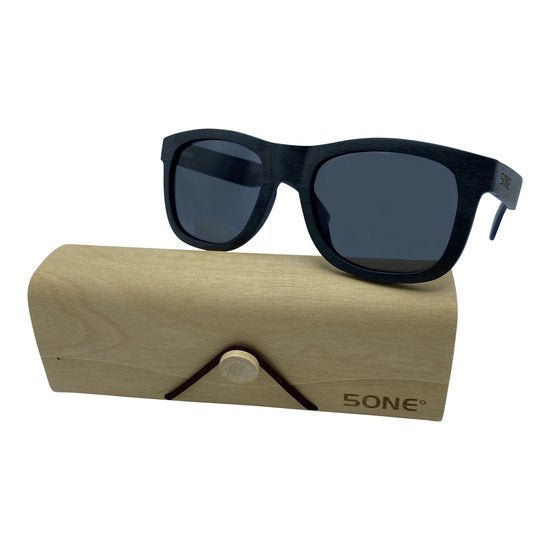 5one® wayfarer 2.0 - houten Zonnebril